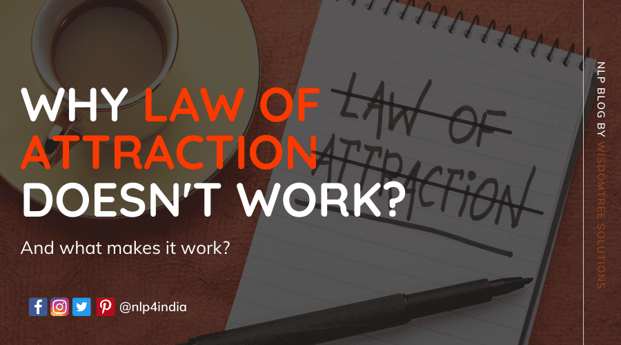 Law of Attraction doesn't work Banner