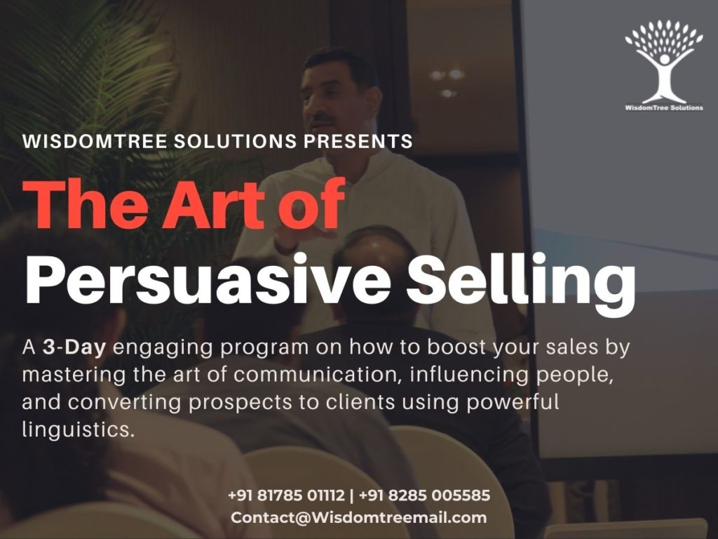 The Art of Persuasive Selling Course Banner